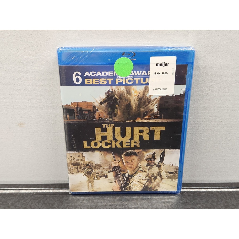 The Hurt Locker Blu-ray Movie Kathryn Bigelow War Drama ~ Brand New Sealed